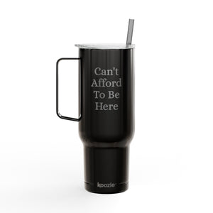 Insulated Tumbler with Lid, 40oz (Engraving) - Can't Afford