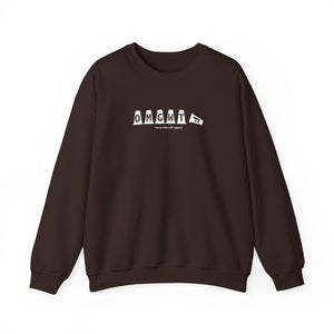 Unisex Heavy Blend™ Crewneck Sweatshirt - OMGWTF - Tilted