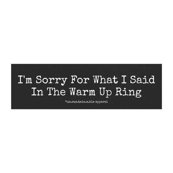 Car Magnets - I'm Sorry