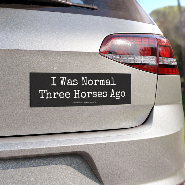 Car Magnets - I Was Normal