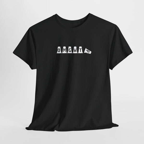 Unisex Heavy Cotton Tee - OMGWTF - Tilting