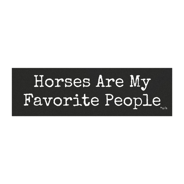 Car Magnets - Horses Are My Favorite People