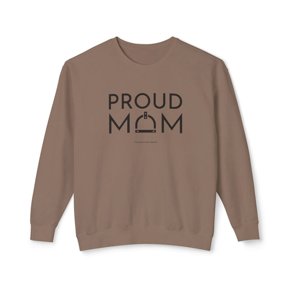 Unisex Lightweight Crewneck Sweatshirt - Proud Mom