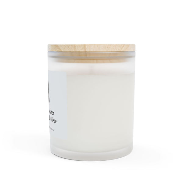 Frosted Glass Candle, 11oz - Sweater Weather