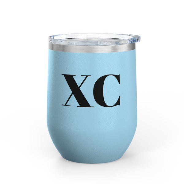 Wine Tumbler, 12oz - XC - Cross Country