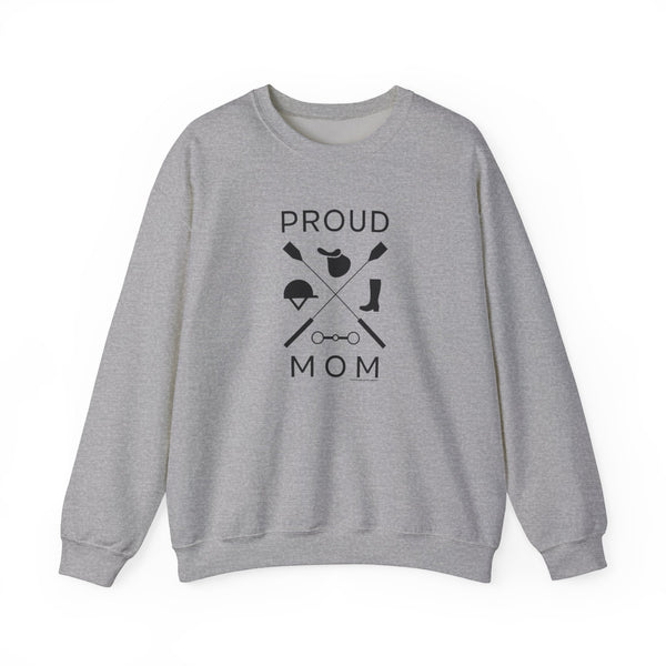 Unisex Heavy Blend™ Crewneck Sweatshirt - Proud Mom - Crop