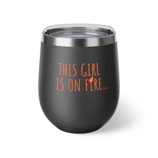 Copper Vacuum Insulated Cup, 12oz - Fire