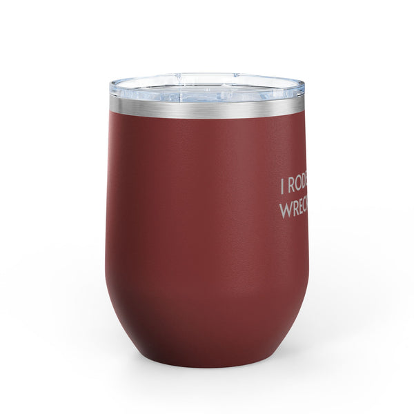 Wine Tumbler, 12oz - Wrecking Ball