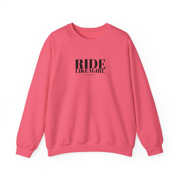 Unisex Heavy Blend™ Crewneck Sweatshirt - Ride Like A Girl