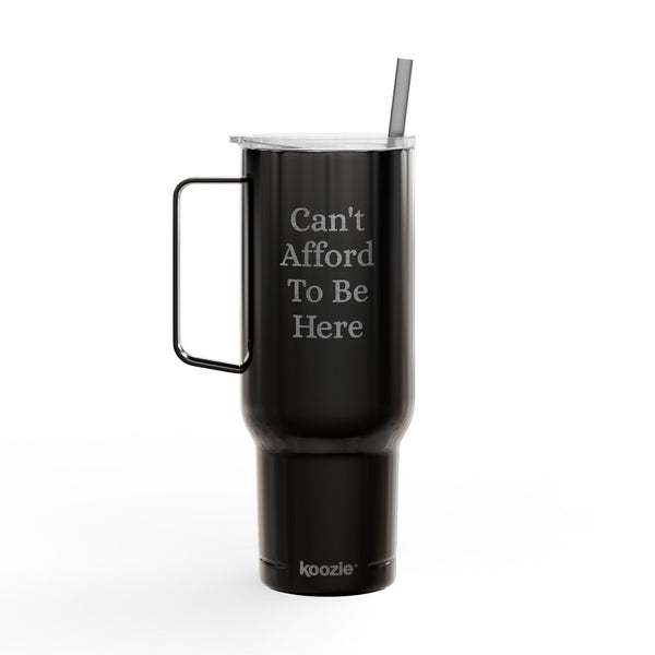 Insulated Tumbler with Lid, 40oz (Engraving) - Can't Afford