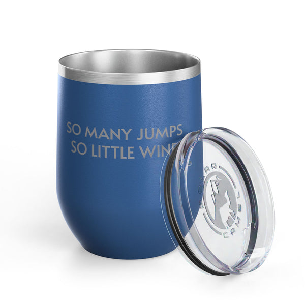 Wine Tumbler, 12oz - Jumps/Wine