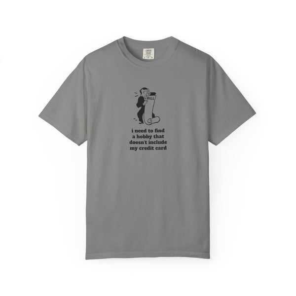Unisex Garment-Dyed T-shirt - Hobby/Credit Card