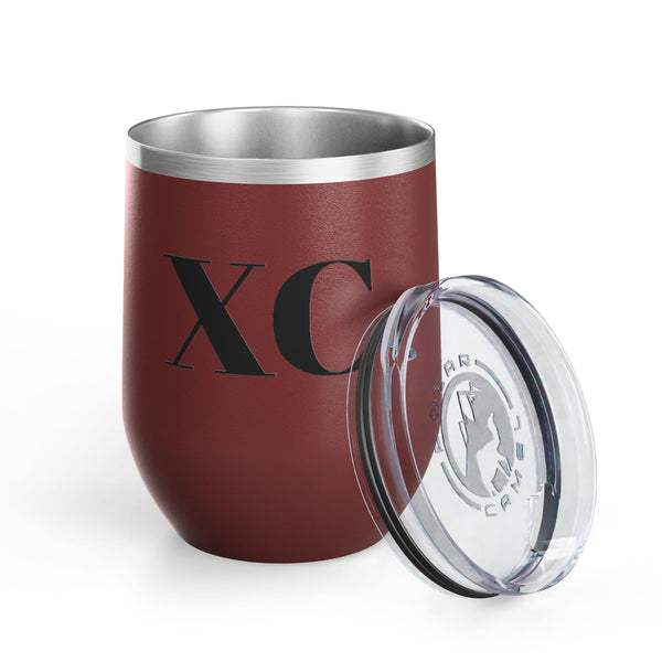 Wine Tumbler, 12oz - XC - Cross Country