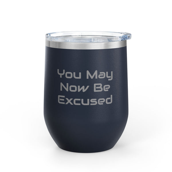 Wine Tumbler, 12oz - Excused