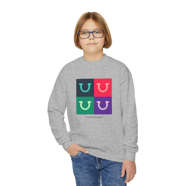 Youth Crewneck Sweatshirt - My Lucky Horseshoe