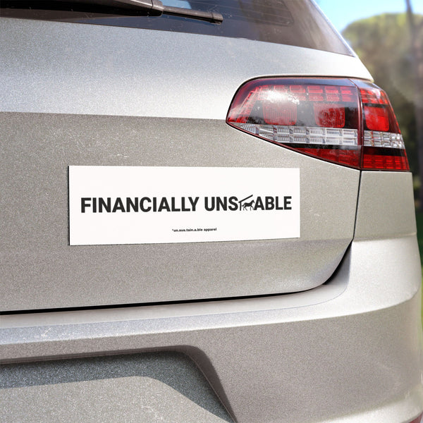 Car Magnets - Financially Unstable