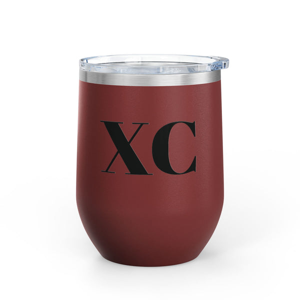 Wine Tumbler, 12oz - XC - Cross Country
