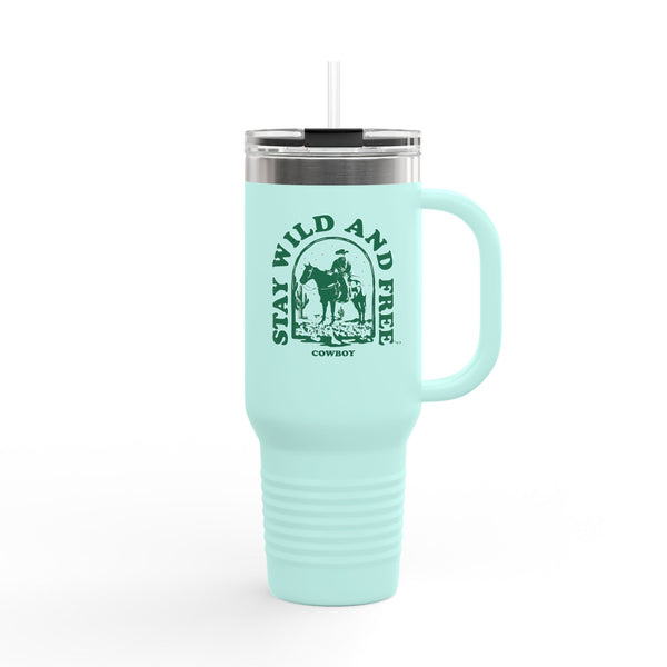 Insulated Travel Mug, 40oz - Stay Wild