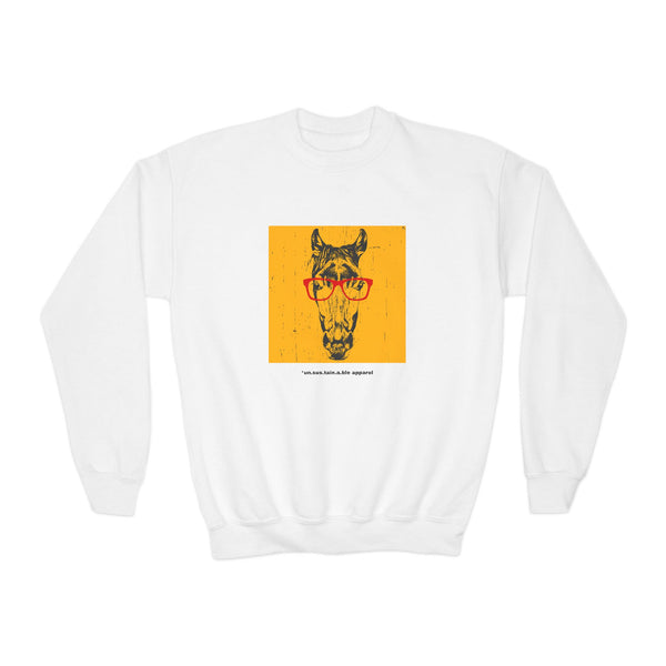 Youth Crewneck Sweatshirt - Too Cool To School