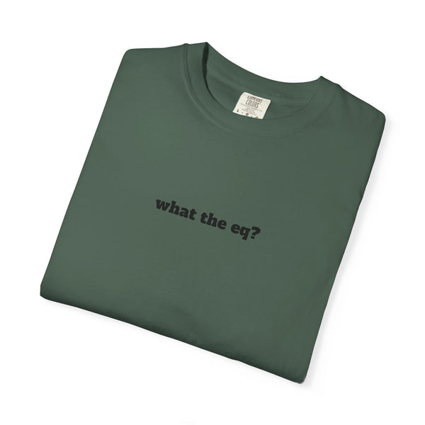 Unisex Garment-Dyed T-shirt - What The EQ?
