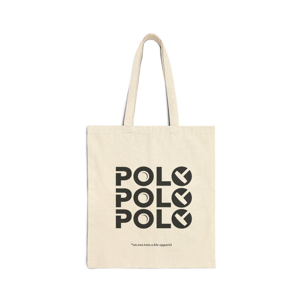 Cotton Canvas Tote Bag - Polo
