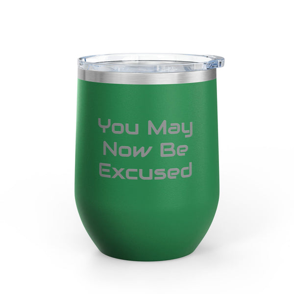Wine Tumbler, 12oz - Excused