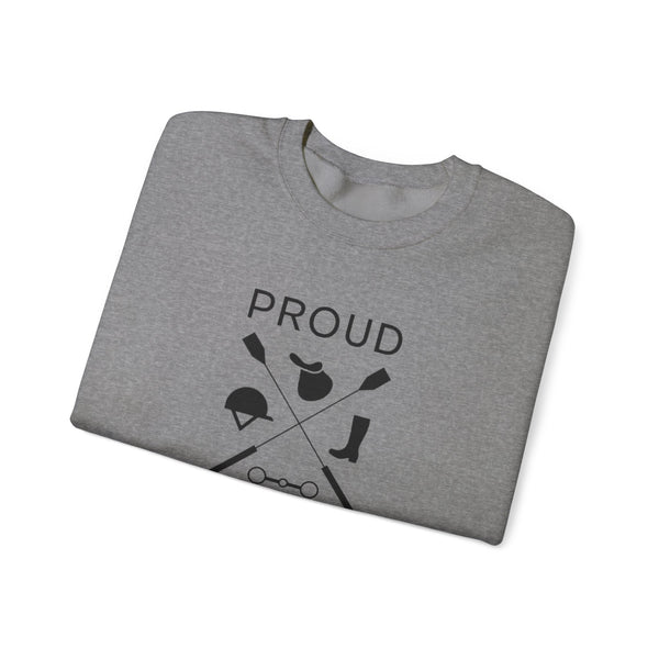 Unisex Heavy Blend™ Crewneck Sweatshirt - Proud Mom - Crop