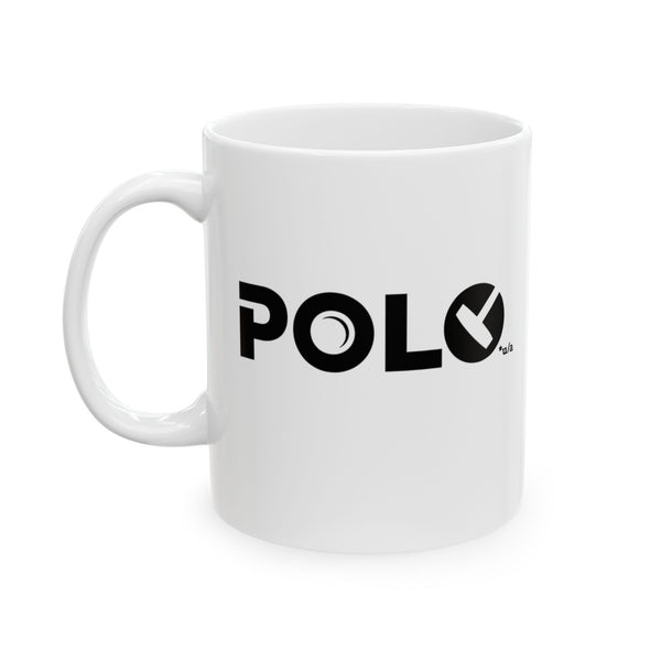 Ceramic Mug, (11oz, 15oz) - Polo