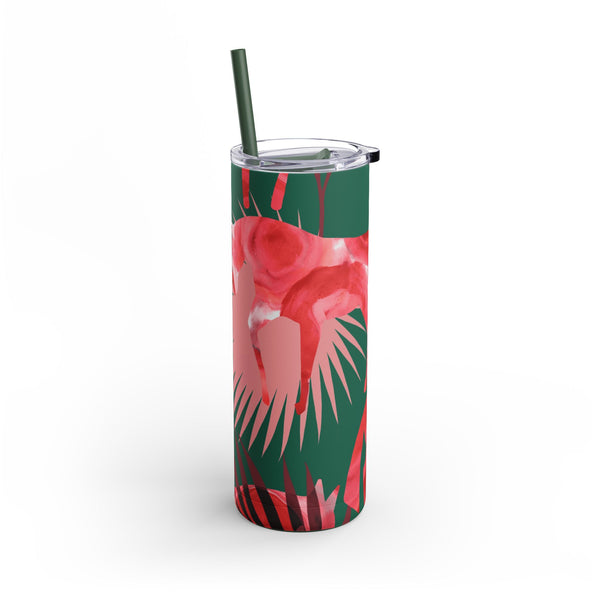 Maars Maker Skinny Matte Tumbler, 20oz - Ponies & Palms