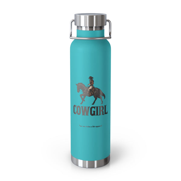 Copper Vacuum Insulated Bottle, 22oz - Cowgirl