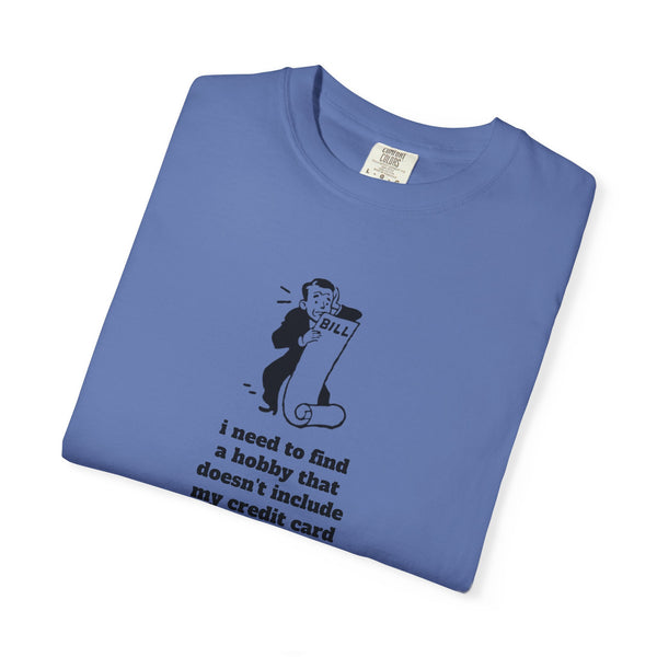 Unisex Garment-Dyed T-shirt - Hobby/Credit Card