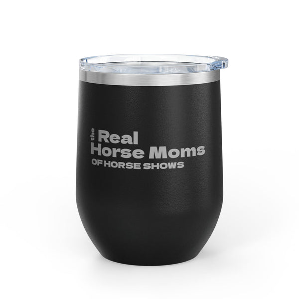 Wine Tumbler, 12oz - Real Horse Moms