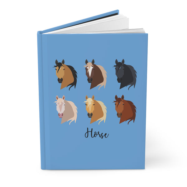 Hardcover Journal Matte - Horse