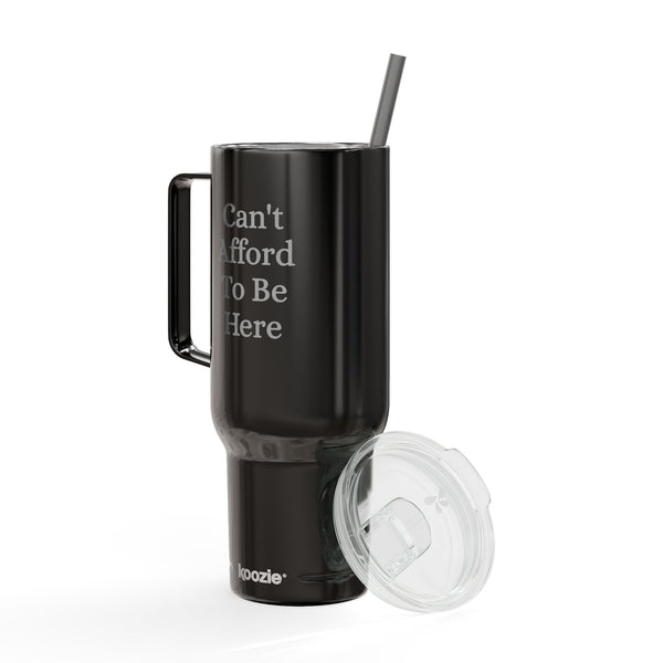 Insulated Tumbler with Lid, 40oz (Engraving) - Can't Afford