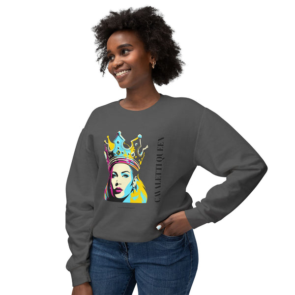 Unisex Lightweight Crewneck Sweatshirt - Cavaletti Queen