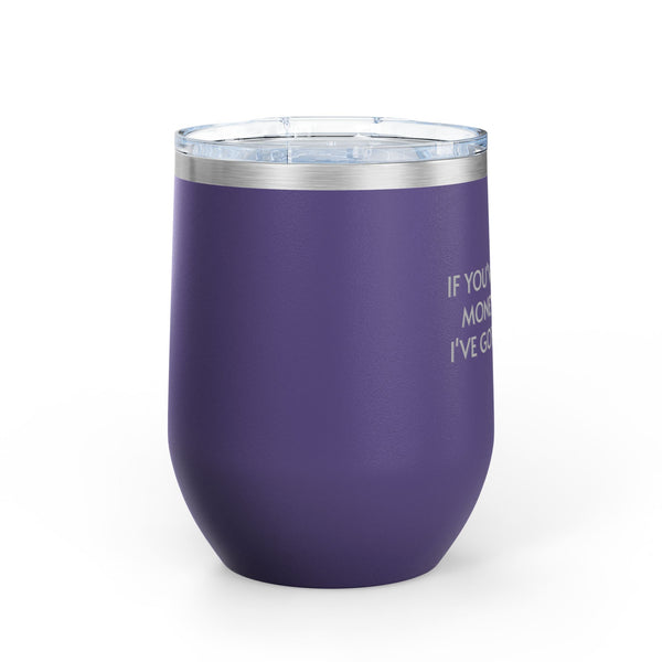 Wine Tumbler, 12oz - Money/Honey