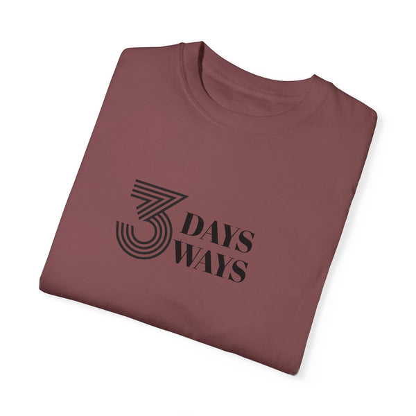Unisex Garment-Dyed T-shirt -  3 Days/Ways - Eventing