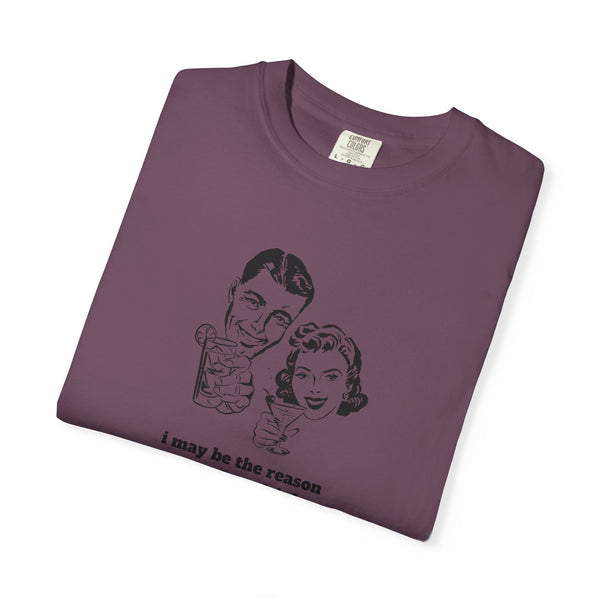 Unisex Garment-Dyed T-shirt - Trainer/Drinks