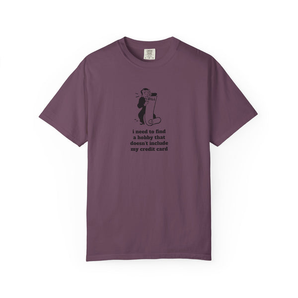 Unisex Garment-Dyed T-shirt - Hobby/Credit Card