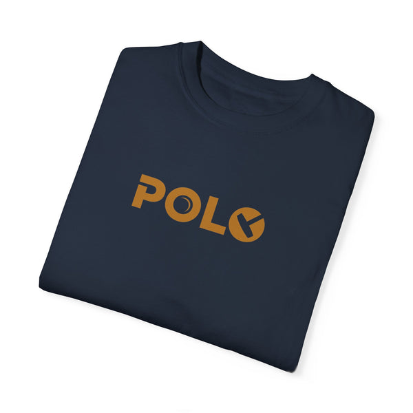 Unisex Garment-Dyed T-shirt - Polo (Gold Mallett)