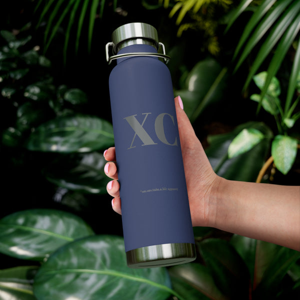 Copper Vacuum Insulated Bottle, 22oz - XC