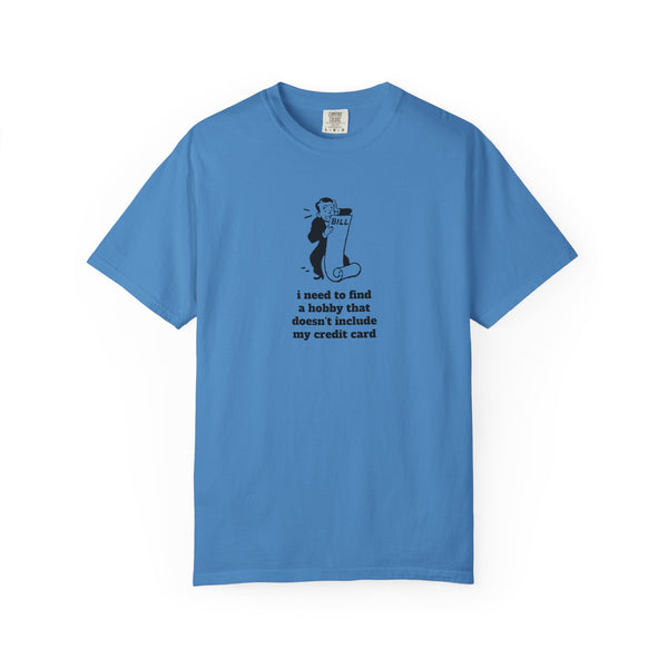 Unisex Garment-Dyed T-shirt - Hobby/Credit Card