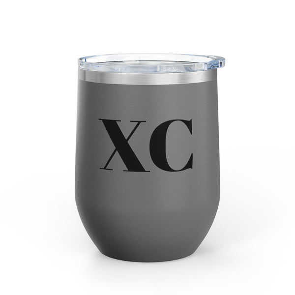 Wine Tumbler, 12oz - XC - Cross Country