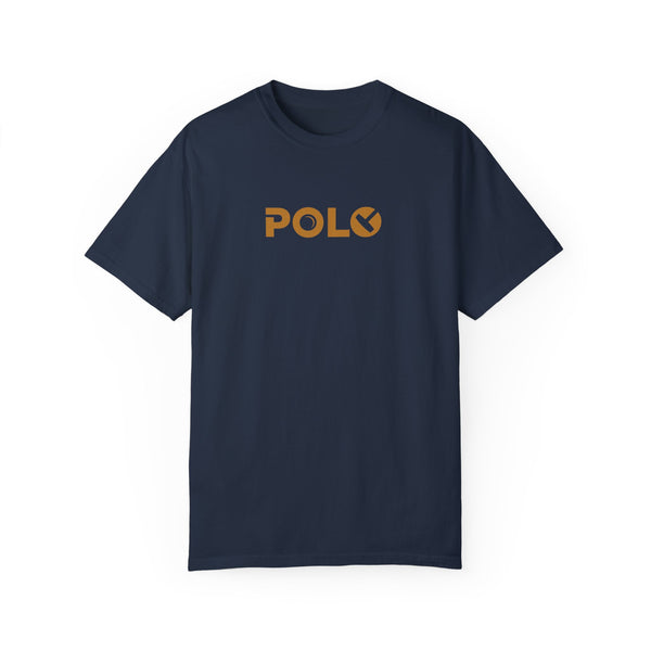 Unisex Garment-Dyed T-shirt - Polo (Gold Mallett)