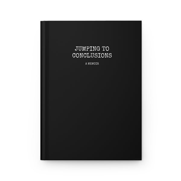 Hardcover Journal Matte - Jumping To Conclusions