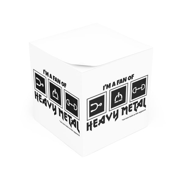 Note Cube - Heavy Metal