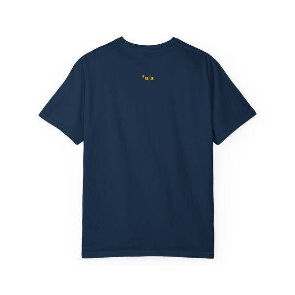 Unisex Garment-Dyed T-shirt - Polo (Gold Mallett)