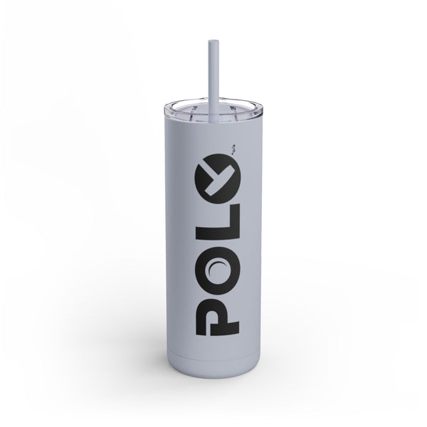 Maars Maker Skinny Matte Tumbler, 20oz - Polo (Mallet Head)