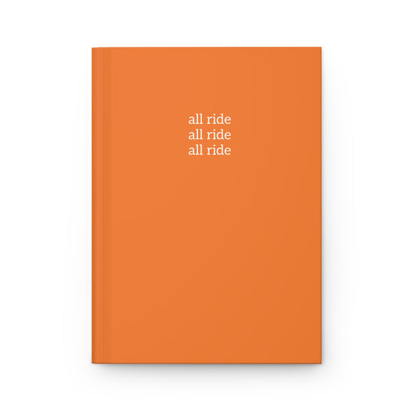 Hardcover Journal Matte - All Ride