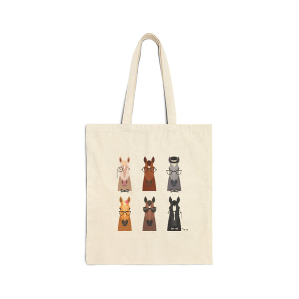 Cotton Canvas Tote Bag - The Usual Suspects